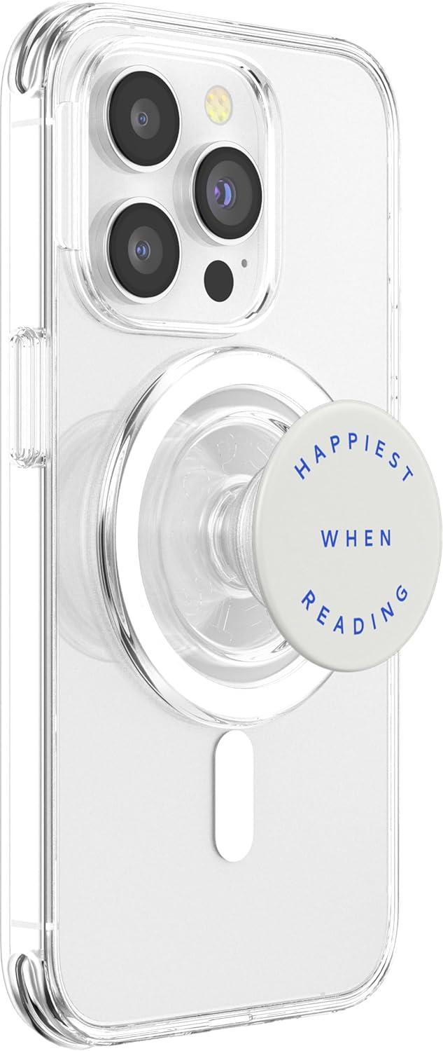 imagePopSockets Phone Grip Bookish Type PopSockets Adhesive PopGripMagnetic PopGrip