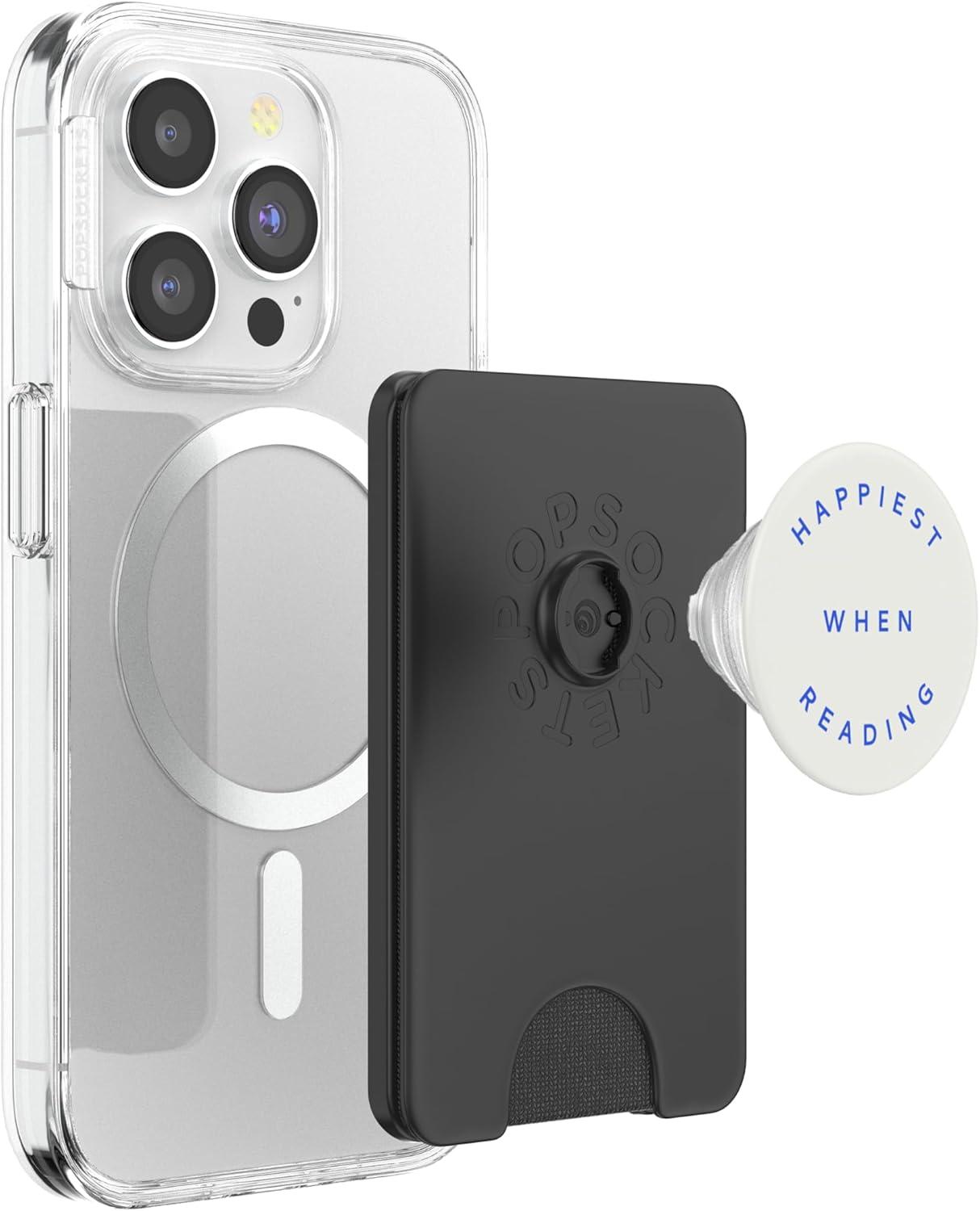 imagePopSockets Phone Grip Bookish Type PopSockets Adhesive PopGripMagnetic PopWallet
