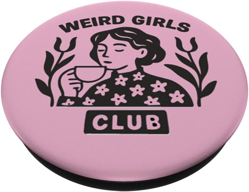 imagePopSockets Phone Grip Weird Girls Club PopSockets Adhesive PopGripAdhesive PopGrip