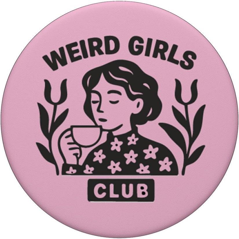 imagePopSockets Phone Grip Weird Girls Club PopSockets Adhesive PopGripAdhesive PopGrip
