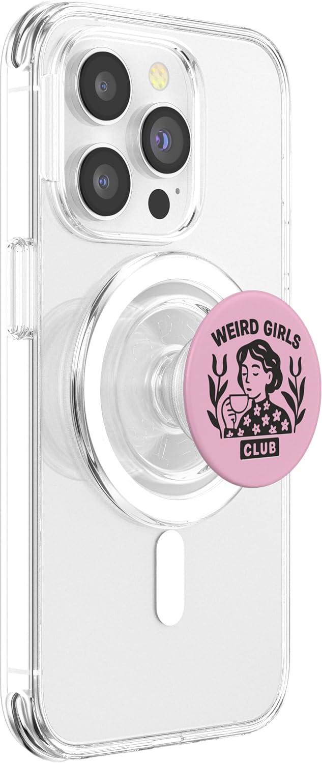 imagePopSockets Phone Grip Weird Girls Club PopSockets Adhesive PopGripMagnetic PopGrip