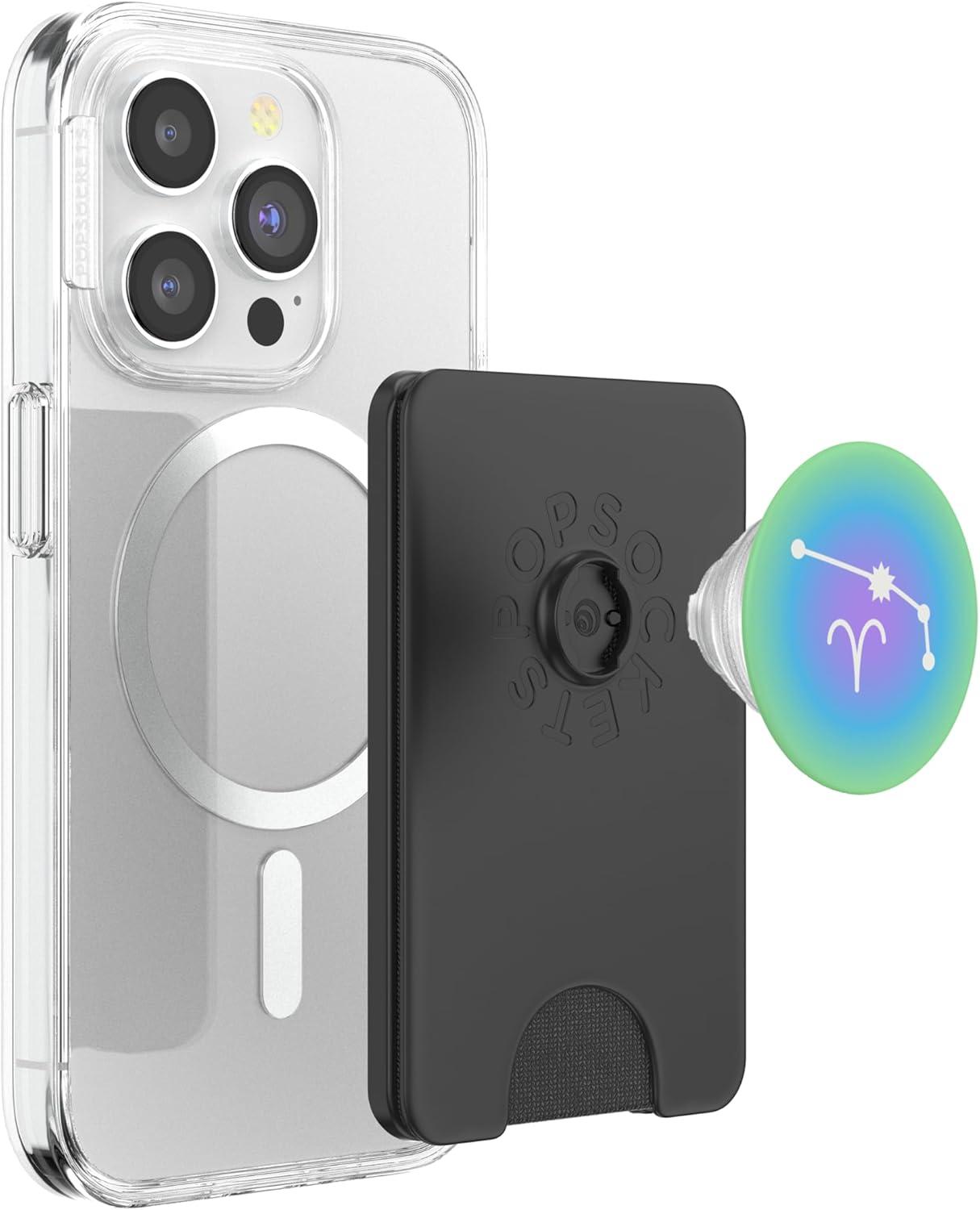 imagePopSockets Zodiac Phone Grip Aries Star Sign PopSockets Adhesive PopGripMagnetic PopWallet