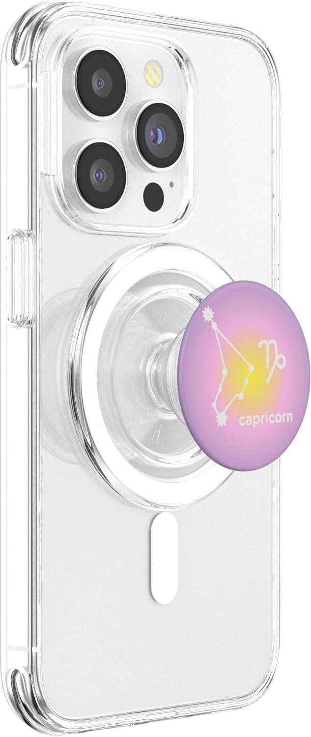 imagePopSockets Zodiac Phone Grip Capricorn Zodiac Sign PopSockets Adhesive PopGripMagnetic PopGrip