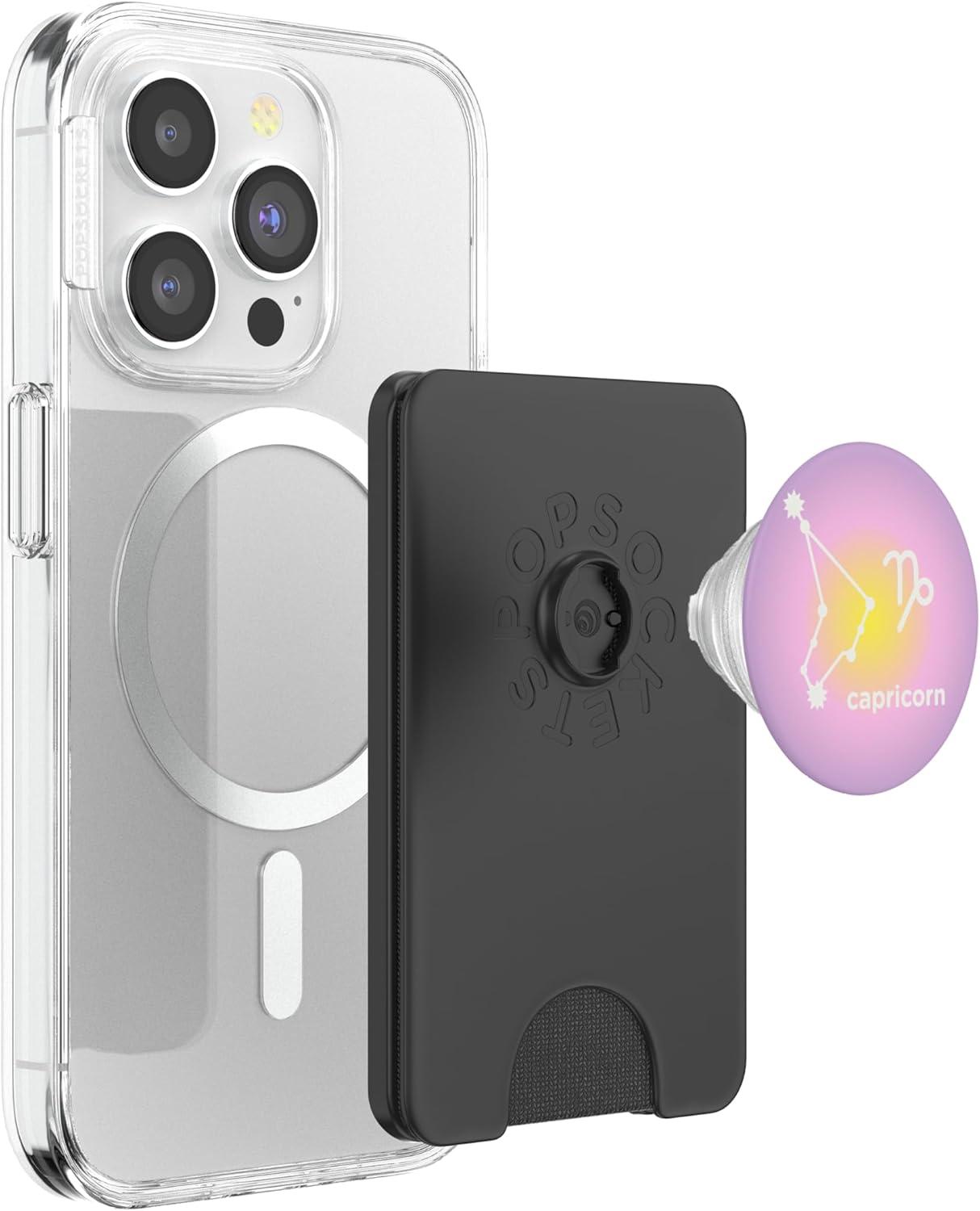 imagePopSockets Zodiac Phone Grip Capricorn Zodiac Sign PopSockets Adhesive PopGripMagnetic PopWallet