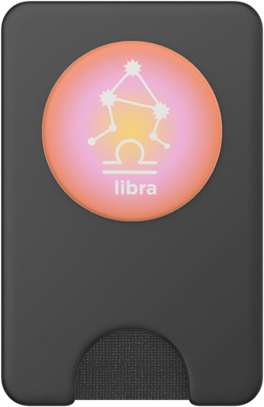 imagePopSockets Zodiac Phone Grip Libra Constellation PopSockets Adhesive PopGripMagnetic PopWallet