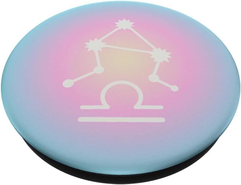 imagePopSockets Zodiac Phone Grip Libra Star Sign PopSockets Adhesive PopGripAdhesive PopGrip