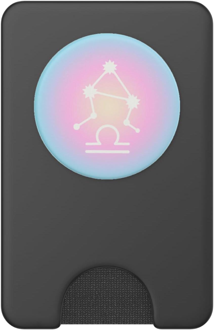 imagePopSockets Zodiac Phone Grip Libra Star Sign PopSockets Adhesive PopGripMagnetic PopWallet