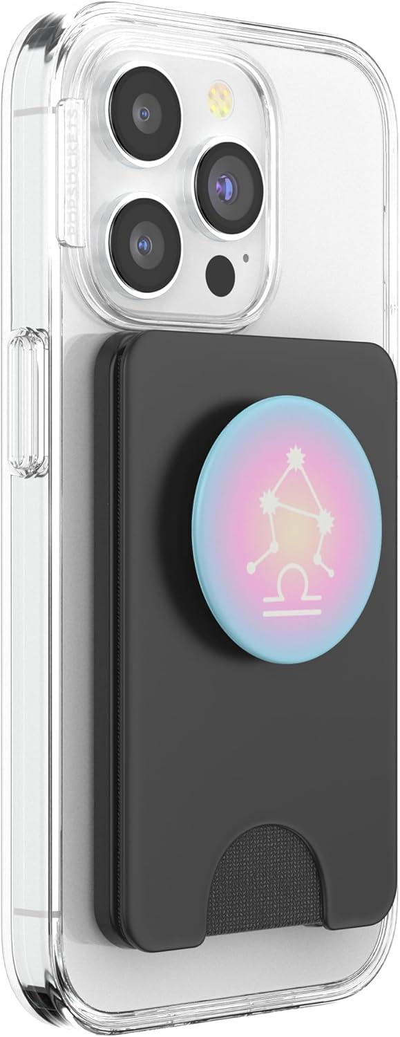 imagePopSockets Zodiac Phone Grip Libra Star Sign PopSockets Adhesive PopGripMagnetic PopWallet