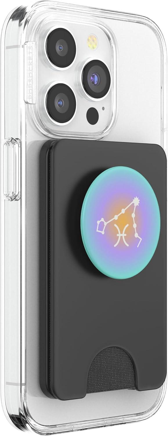 imagePopSockets Zodiac Phone Grip Pisces Star Sign PopSockets Adhesive PopGripMagnetic PopWallet