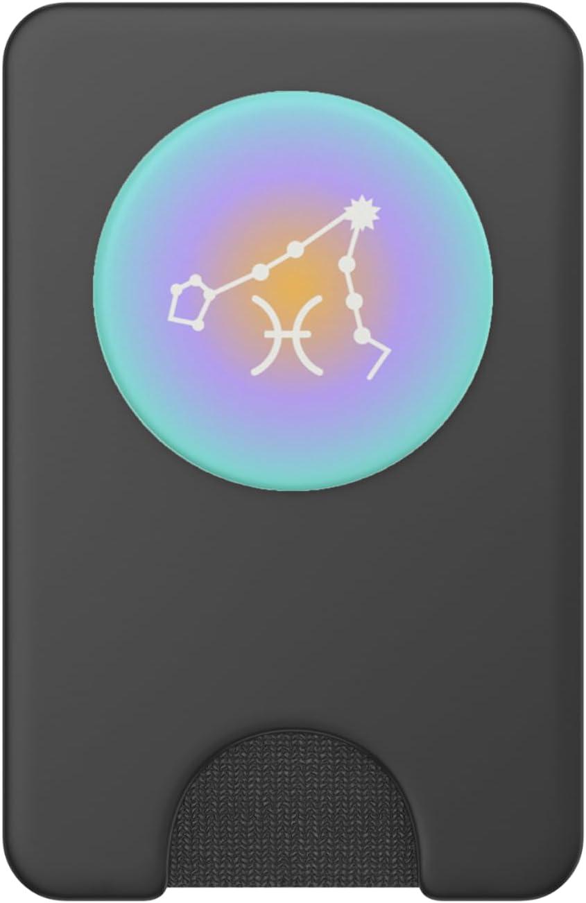 imagePopSockets Zodiac Phone Grip Pisces Star Sign PopSockets Adhesive PopGripMagnetic PopWallet