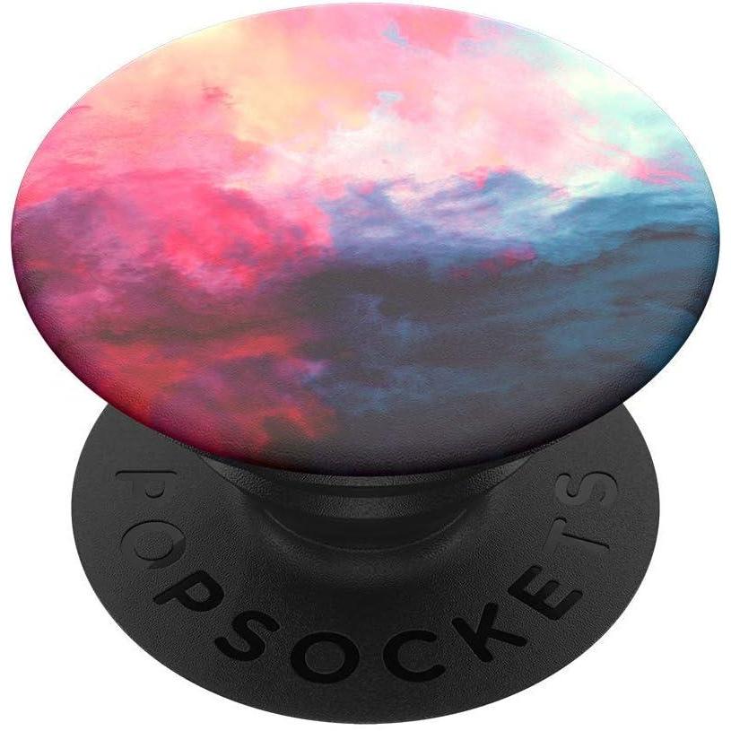imagePopSockets Adhesive Phone Grip Holder Phone Stand Plantbased Translucent Comic KoiCascade Water