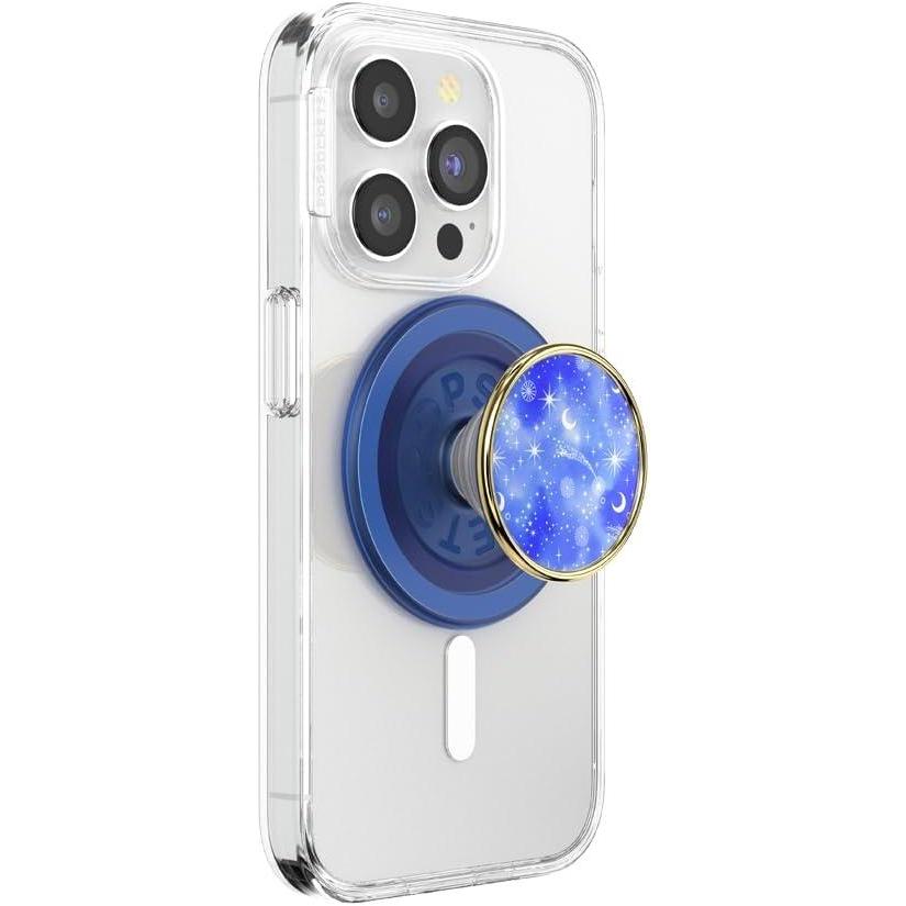 imagePopSockets Adhesive Phone Grip Holder Phone Stand Plantbased Translucent Comic KoiEnamel Celestial