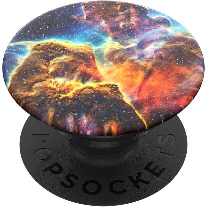 imagePopSockets Adhesive Phone Grip Holder Phone Stand Plantbased Translucent Comic KoiPillars