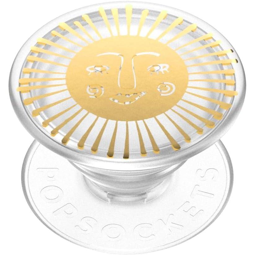 imagePopSockets Adhesive Phone Grip Holder Phone Stand Plantbased Translucent Comic KoiSun Goddess