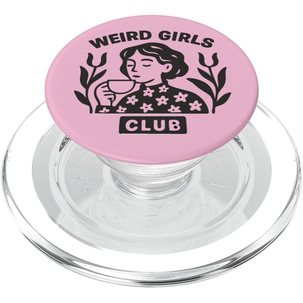 imagePopSockets Phone Grip Weird Girls Club PopSockets Adhesive PopGripMagnetic PopGrip