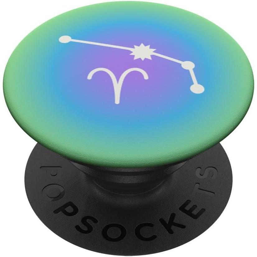 imagePopSockets Zodiac Phone Grip Aries Star Sign PopSockets Adhesive PopGripAdhesive PopGrip