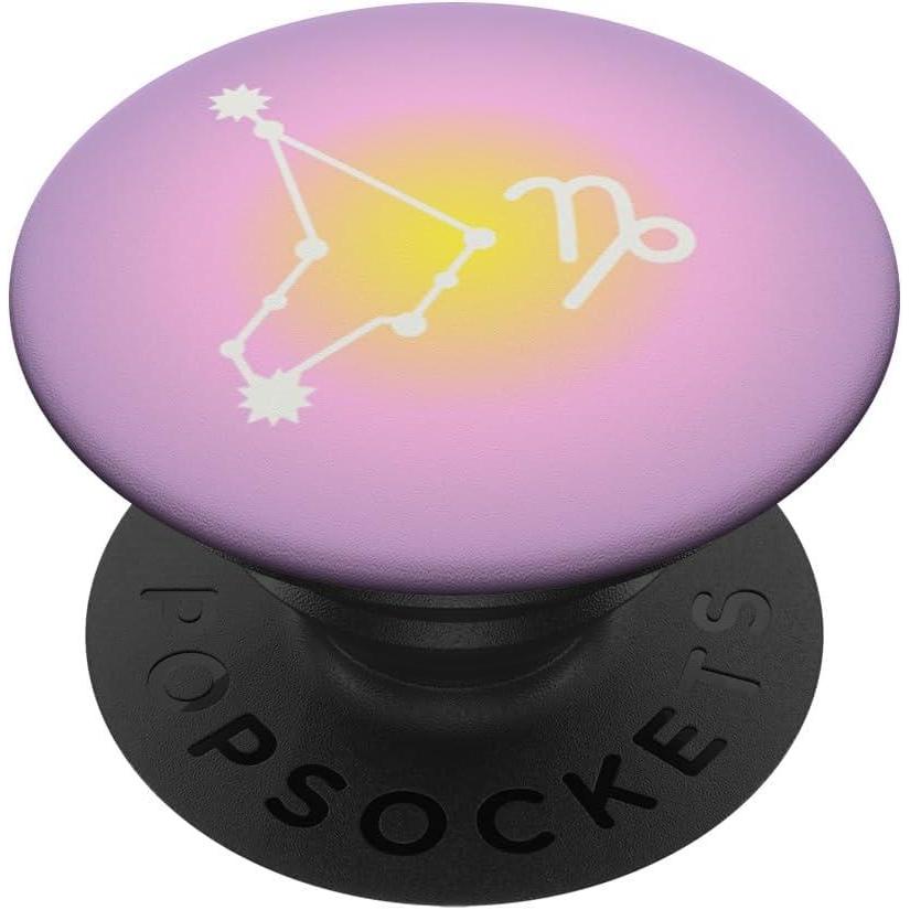 imagePopSockets Zodiac Phone Grip Capricorn Star Sign PopSockets Adhesive PopGripAdhesive PopGrip