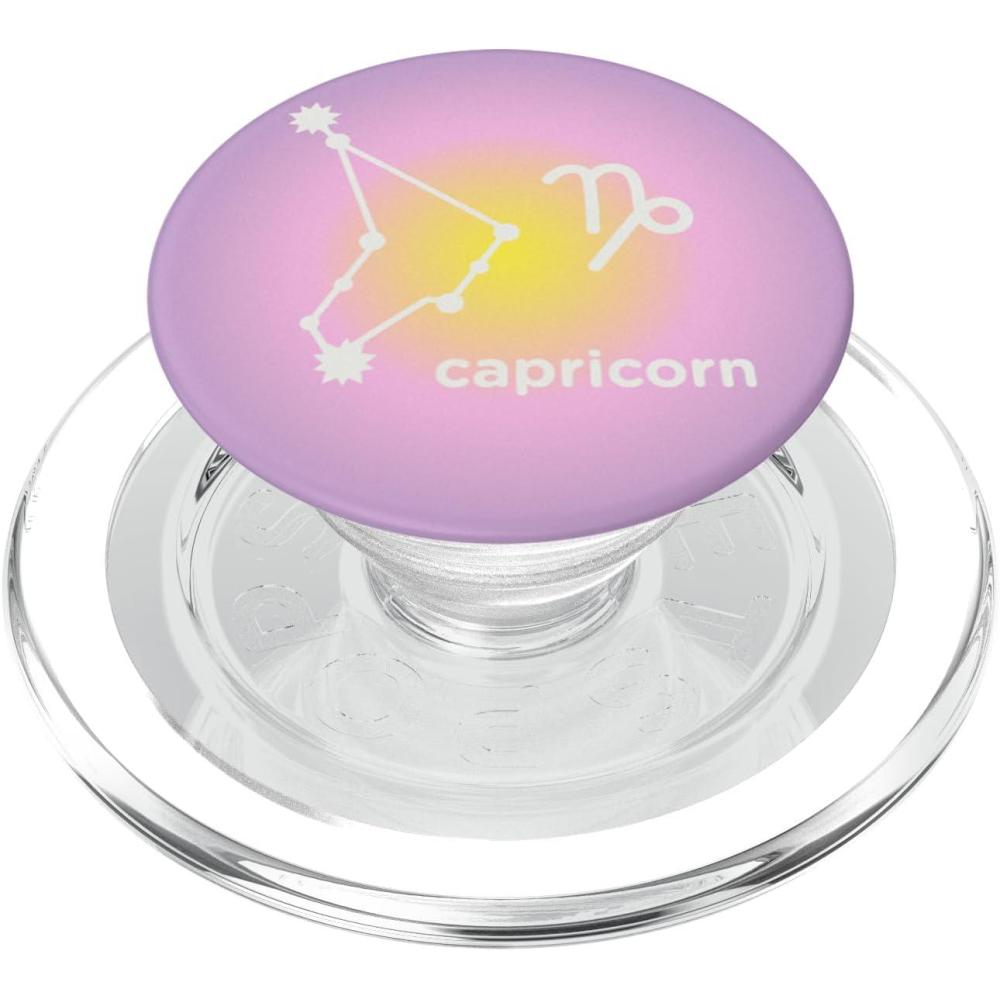 imagePopSockets Zodiac Phone Grip Capricorn Zodiac Sign PopSockets Adhesive PopGripMagnetic PopGrip