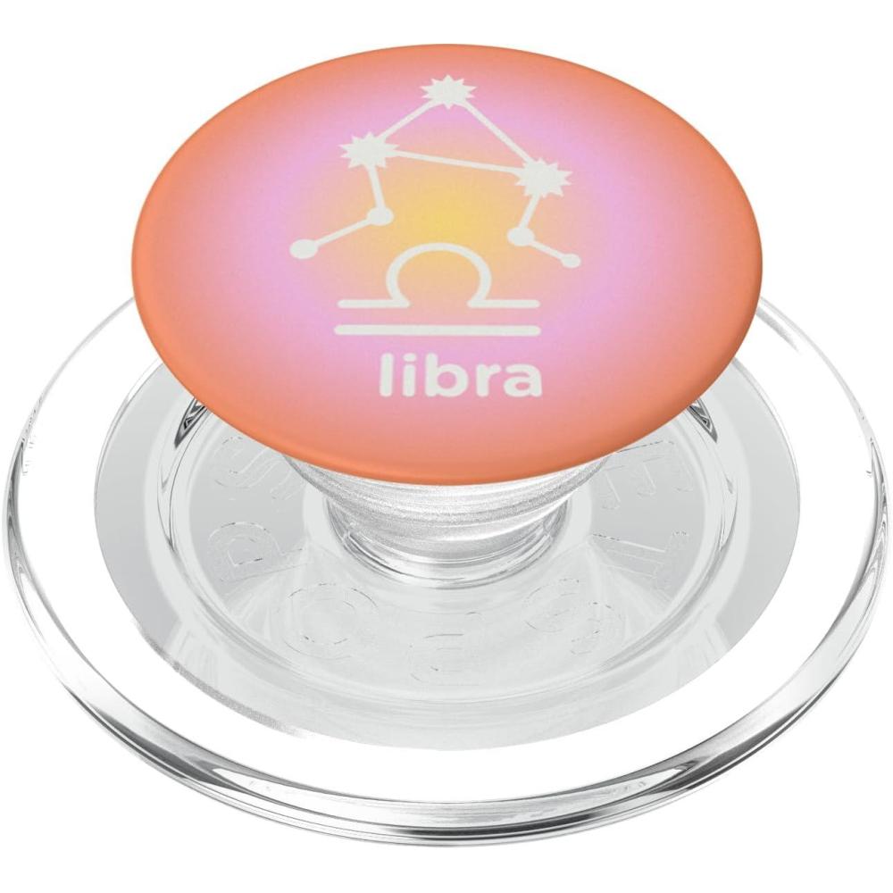 imagePopSockets Zodiac Phone Grip Libra Constellation PopSockets Adhesive PopGripMagnetic PopGrip
