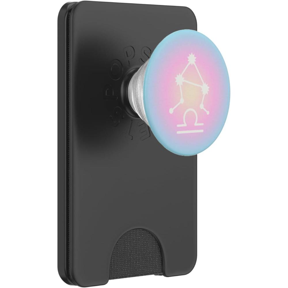 imagePopSockets Zodiac Phone Grip Libra Star Sign PopSockets Adhesive PopGripMagnetic PopWallet