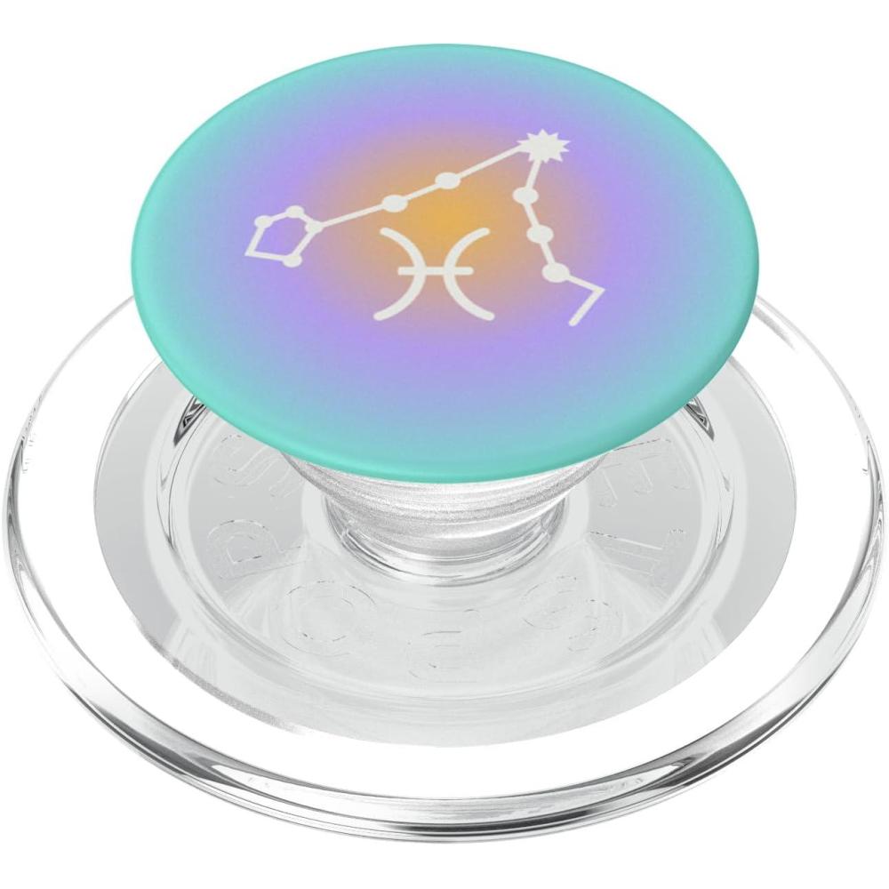 imagePopSockets Zodiac Phone Grip Pisces Star Sign PopSockets Adhesive PopGripMagnetic PopGrip