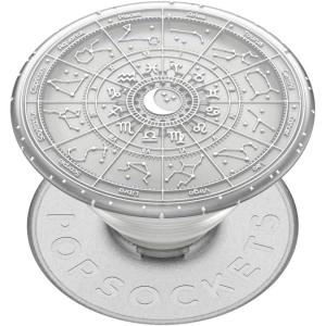 PopSockets Adhesive Phone Grip, Holder, Phone Stand, Plant-based – Translucent Comic Koi(Star Signs)