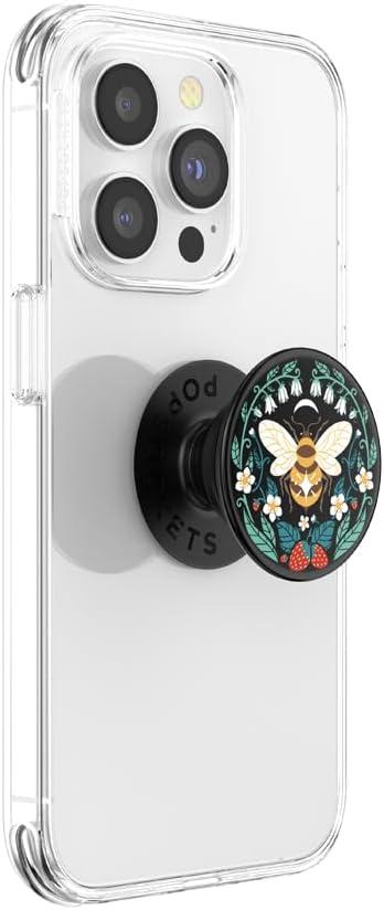 imagePopSockets Adhesive Phone Grip Holder Phone Stand Enamel Enamel Mariposa BloomBee Boho