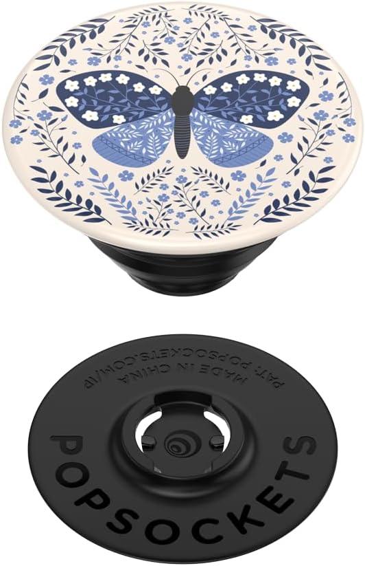 imagePopSockets Adhesive Phone Grip Holder Phone Stand Enamel Enamel Mariposa BloomBoho Butterfly