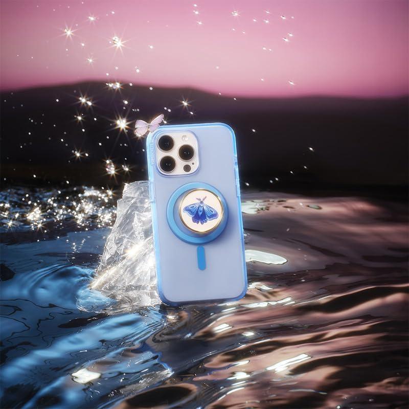 imagePopSockets Adhesive Phone Grip Holder Phone Stand Enamel Enamel Mariposa BloomEnamel Gossamer