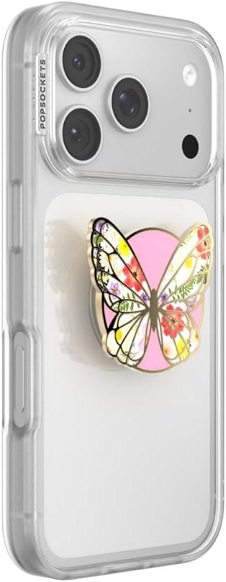 imagePopSockets Adhesive Phone Grip Holder Phone Stand Enamel Enamel Mariposa BloomMariposa Bloom Adhesive