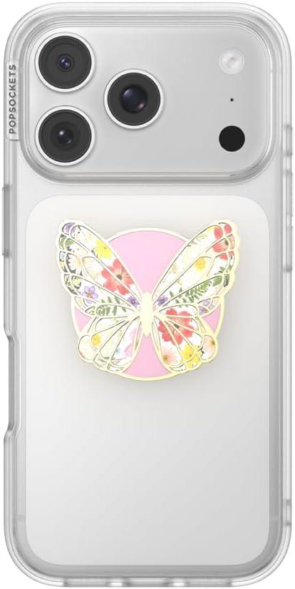 imagePopSockets Adhesive Phone Grip Holder Phone Stand Enamel Enamel Mariposa BloomMariposa Bloom Adhesive
