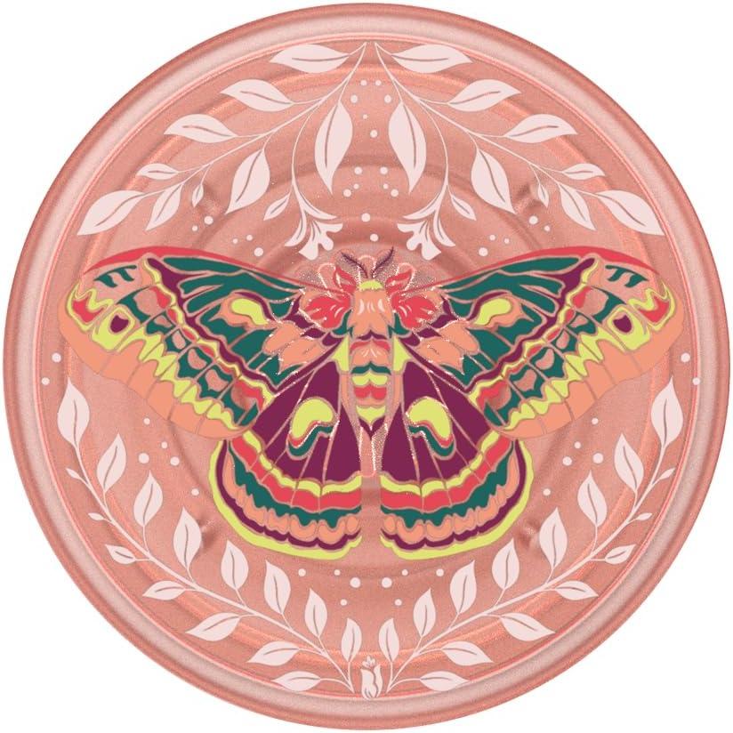 imagePopSockets Adhesive Phone Grip Holder Phone Stand Enamel Enamel Mariposa BloomMetamorphosis
