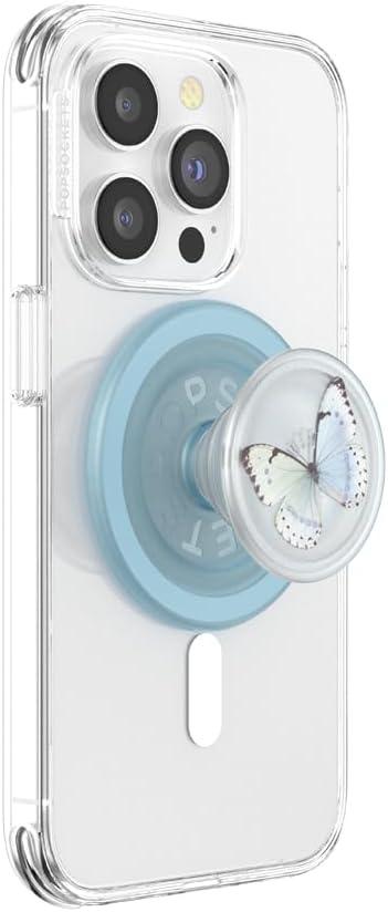imagePopSockets Adhesive Phone Grip Holder Phone Stand Enamel Enamel Mariposa BloomWhisper Moth
