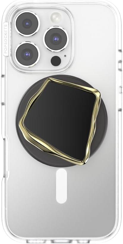 imagePopSockets Adhesive Phone Grip Holder Phone Stand Enamel Enamel OpalEnamel Obsidian Cut