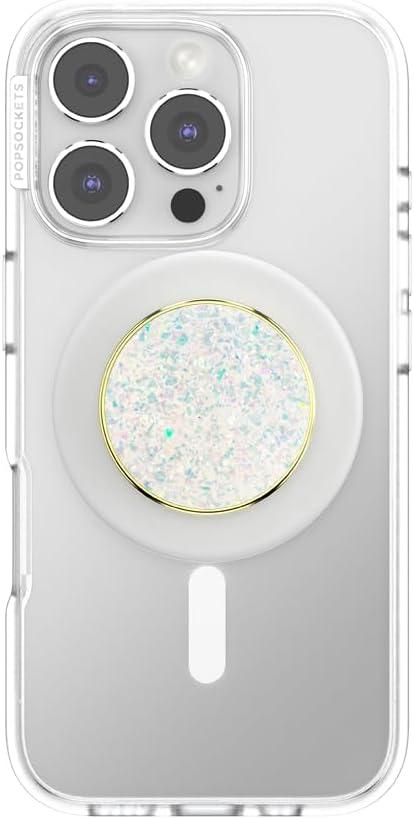 imagePopSockets Adhesive Phone Grip Holder Phone Stand Enamel Enamel OpalEnamel Opal