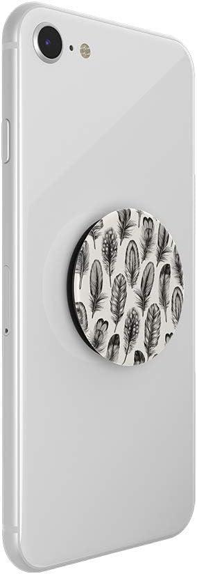 imagePopSockets Adhesive Phone Grip Holder Phone Stand Enamel Enamel Stamped BlackAviary