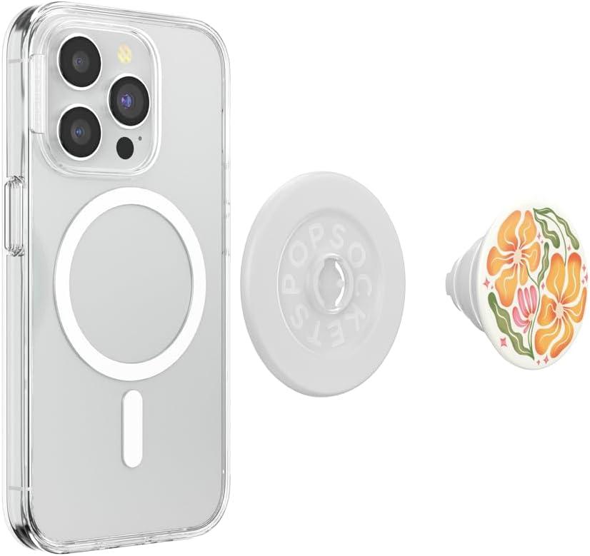 imagePopSockets Adhesive Phone Grip Holder Phone Stand Enamel Enamel Stamped BlackDesert Garden