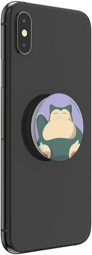 imagePopSockets Adhesive Phone Grip Holder Phone Stand Pokemon Mew WhimsySnorlax Knocked