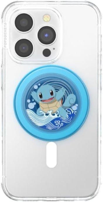 imagePopSockets Adhesive Phone Grip Holder Phone Stand Pokemon Mew WhimsySquirtle Water