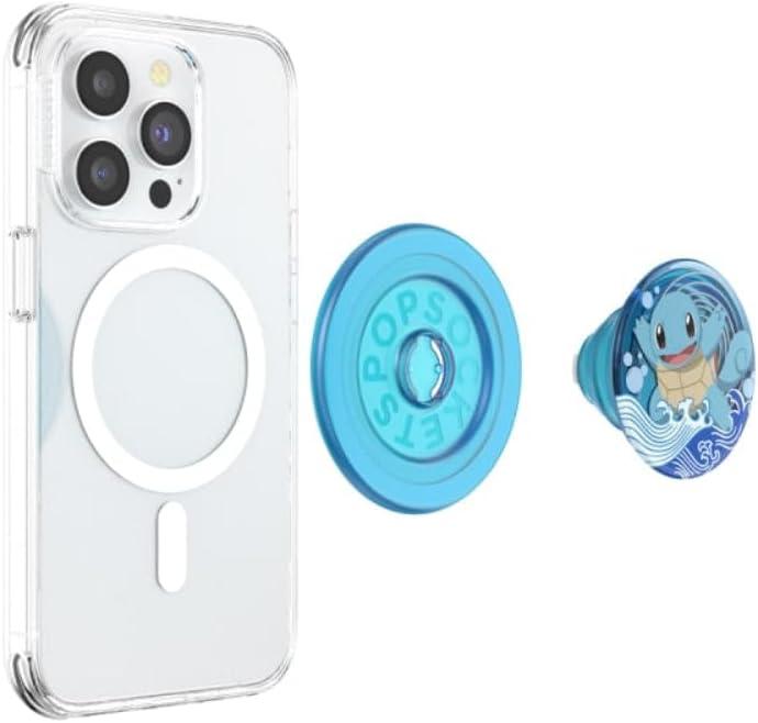 imagePopSockets Adhesive Phone Grip Holder Phone Stand Pokemon Mew WhimsySquirtle Water