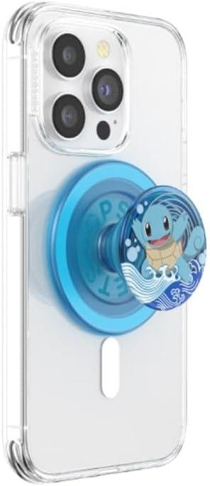 imagePopSockets Adhesive Phone Grip Holder Phone Stand Pokemon Mew WhimsySquirtle Water
