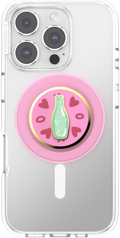 imagePopSockets Adhesive Phone Grip Holder Phone Stand Spinner Black Radial BackspinSpin the Bottle