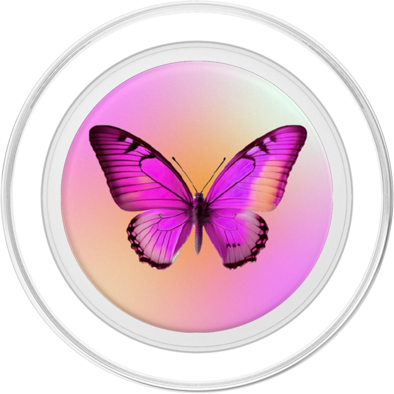 imagePopSockets Butterfly Phone Grip Sunrise Flutterfly PopSockets PopGrip for MagSafeMagnetic PopGrip
