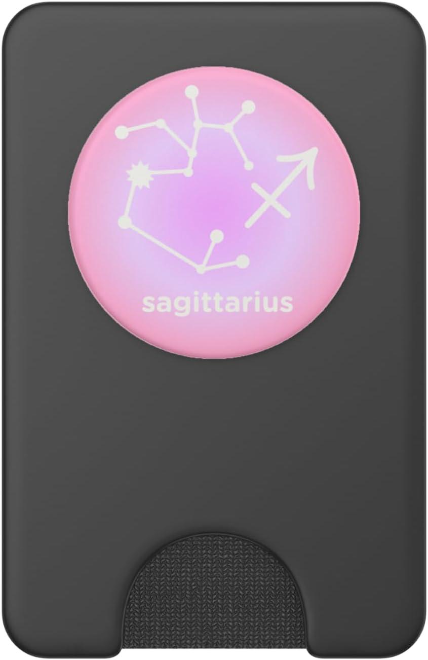 imagePopSockets Zodiac Phone Grip Sagittarius Zodiac Sign PopSockets PopGrip for MagSafeMagnetic PopWallet
