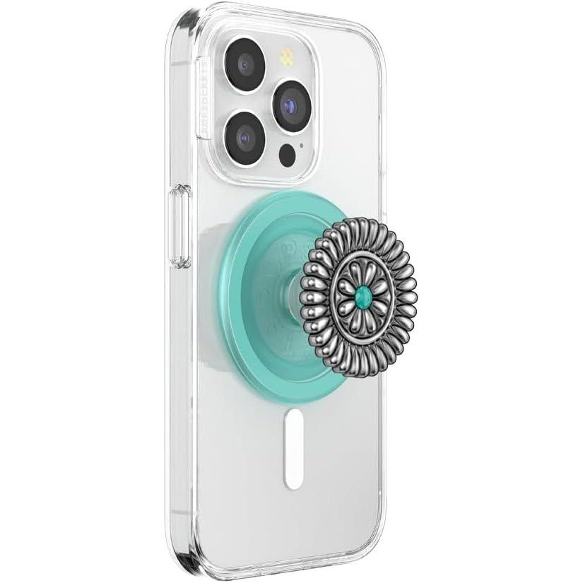 imagePopSockets Adhesive Phone Grip Holder Phone Stand Enamel Enamel Stamped BlackEnamel Stamped