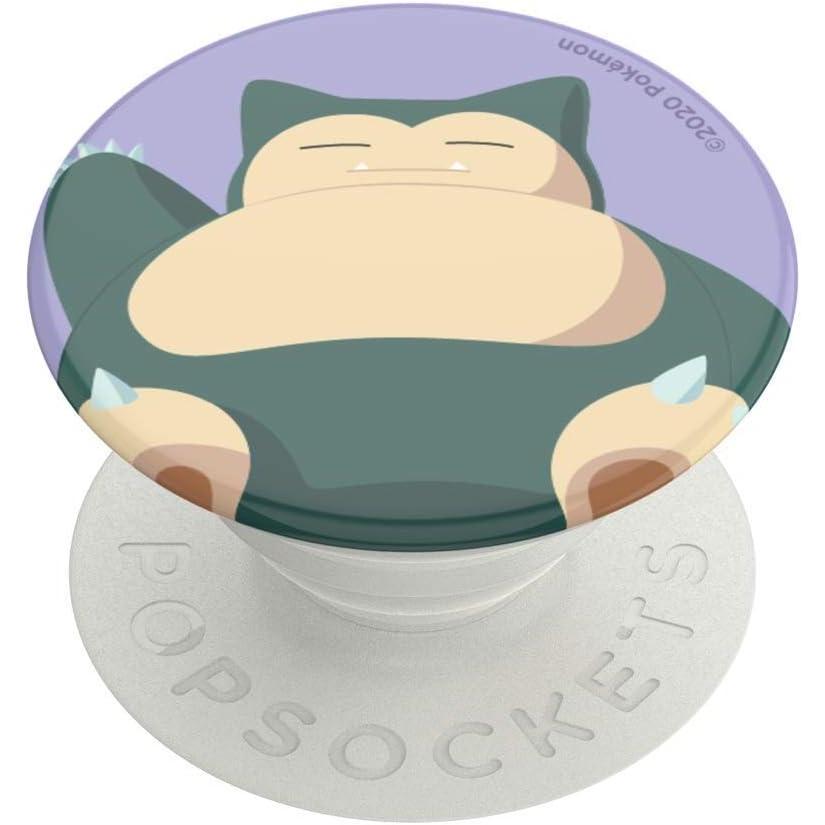 imagePopSockets Adhesive Phone Grip Holder Phone Stand Pokemon Mew WhimsySnorlax Knocked