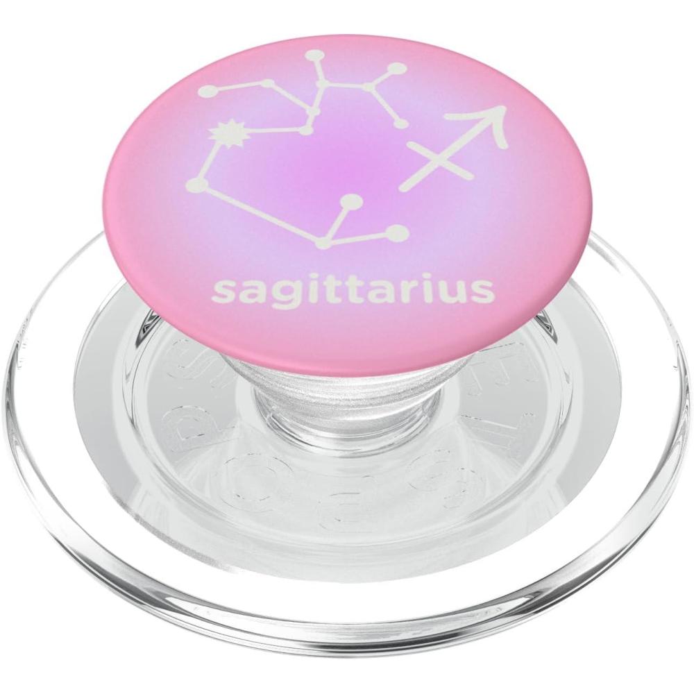 imagePopSockets Zodiac Phone Grip  Sagittarius Zodiac Sign PopSockets PopGrip for MagSafeMagnetic PopGrip