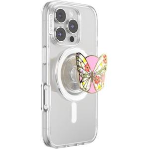 PopSockets Adhesive Phone Grip, Holder, Phone Stand, Enamel – Enamel Mariposa Bloom(Mariposa Bloom)