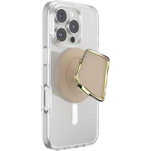 PopSockets Adhesive Phone Grip, Holder, Phone Stand, Enamel – Enamel Opal(Enamel Latte Cut)