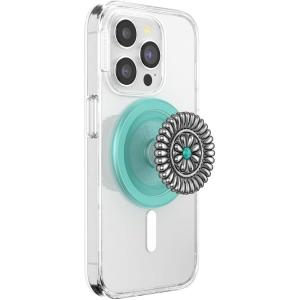 PopSockets Adhesive Phone Grip, Holder, Phone Stand, Enamel – Enamel Stamped Black(Enamel Stamped)